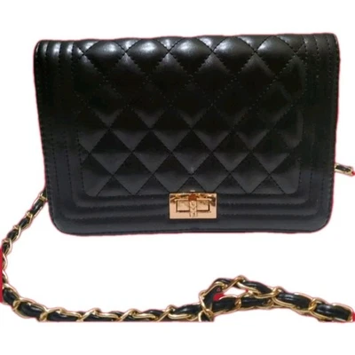 Bolso Bandolera Forever 21 Para Mujer Imitación Cuero Acolchado Mobwife City Party Foto 1 de 4