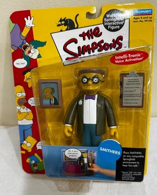 Figura interactiva Simpsons World Of Springfield SMITHERS - Wave 2 Nuevo en paquete Foto 1 de 4