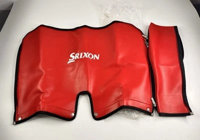 Bolsa de golf Srixon cubierta de lluvia cuero rojo Foto 1 de 4