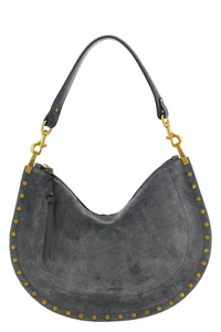 Isabel Marant Oskan Soft Gray Suede Shoulder Bag New And Authentic - Picture 1 of 4