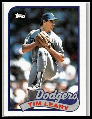 1989 Topps Baseball Tim Leary #249 - Image 1 of 2