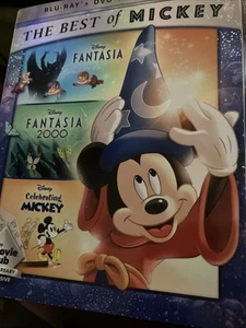 The Best Of Mickey Blu-Ray, DVD, Digital New Movie Club FANTASIA, Fantasia 2000 - Picture 1 of 1
