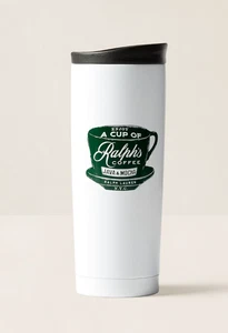 RALPH'S COFFEE von RALPH LAUREN Becher mit Deckel 15 oz (Polo) - Bild 1 von 3