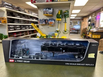 1/64 DCP Pete 389 36" top sleeper w East End Dump 60-1314 - Image 1 of 3