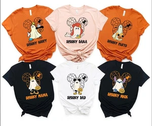 Halloween Family Matching party unisex tshirt,spooky season shirt, team ghost - Picture 1 of 8