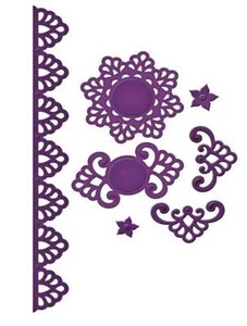 Spellbinders Shapeabilities MOROCCAN ACCENTS S5-064 CUT EMBOSS STENCIL 7 DIES - Picture 1 of 1