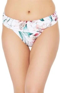 La Blanca Women's Standard Shirred Band Hipster Swimsuit Bottom, White, 10 - Picture 1 of 3