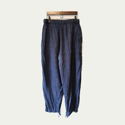 NEEDLES - Relaxed linen paisley pants - Sz L - Image 1 of 4