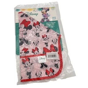 Babero con mangas impermeables para bebé Bumkins Disney, Minnie Classic, 6-24 meses - Imagen 1 de 2