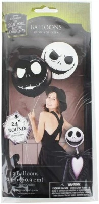 Globos Disney Tim Burton Pesadilla antes de Navidad 24 pulgadas - NUEVO Foto 1 de 3