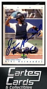 Kiki Hernandez 1992 Classic Best #102 Yankees TTM/IP Signed Autographed