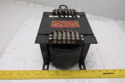 Transformador de salida primario Hevi-Duty D44517 575/460/230V 1Ph .750Kva 130/115/95V Foto 1 de 4