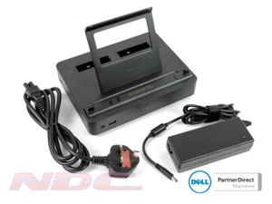 Base de escritorio resistente para tableta Dell con adaptador de corriente de 90 W para Latitude 7202 - 452-BCBZ - Imagen 1 de 4