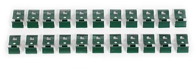 55 56 57 Chevy Rear Window Stainless Molding Clips 1955 1956 1957 Chevrolet New  - Image 1 of 3