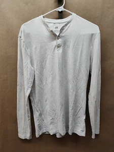 H&M Slim Fit Long Sleeve Shirt White, Size M - Picture 1 of 11