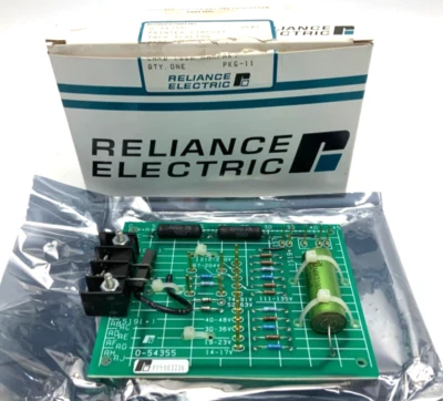 NEW RELIANCE ELECTRIC TACH SCALING 0-54355 BOARD - Image 1 of 3