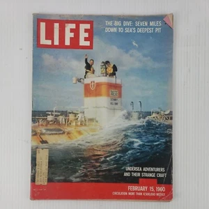 Life Magazine February 15 1960, Trieste, Finch Affair, Cold War, Lincoln - Picture 1 of 8