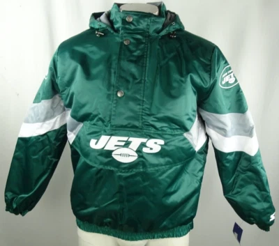 Chaqueta con capucha de media cremallera Force Play de los New York Jets NFL Starter para hombre Foto 1 de 4