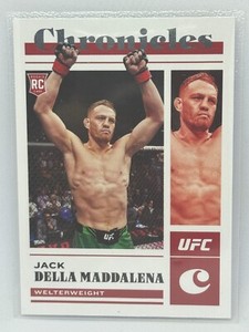 Jack Della Maddalena Rookie 2023 Panini Chronicles Chronicles UFC No. 89