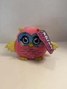 Mush Meez Olivia Owl 6" Squeezy Squishy Moldable Stuffed Plush Collect All - Picture 1 of 3