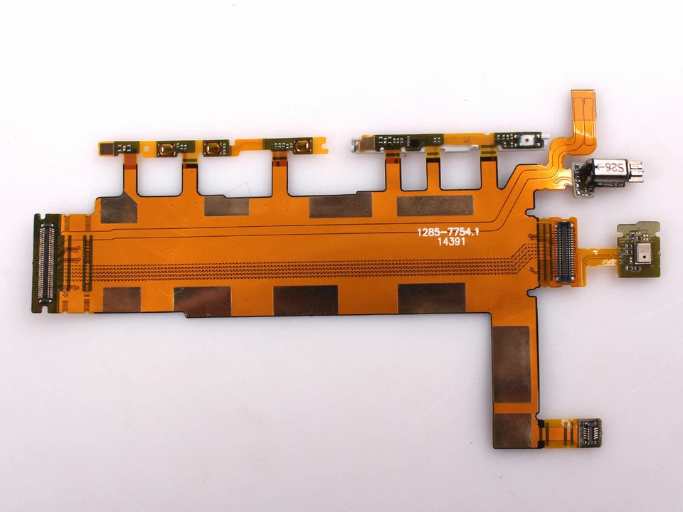 Power Volume Button and Mic Flex Cable for Sony Xperia L55T L55U D6633 D6683 EU - Image 1 of 2