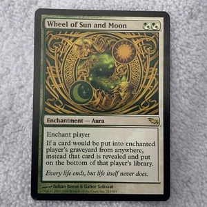 UNPLAYED ~ Wheel of Sun and Moon Shadowmoor ~ NM/MT ~ NM Rare MtG Magic - Picture 1 of 5
