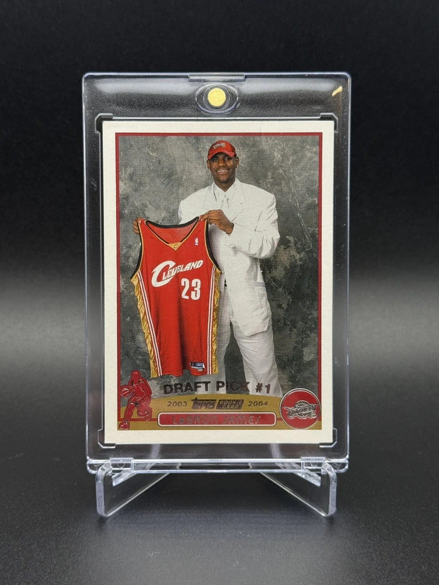 Topps LeBron James Basketball Rookie Sports Trading Cards for sale