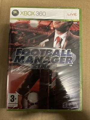 Football Manager 2008 (Xbox 360) FACTORY SEALED - Image 1 of 2
