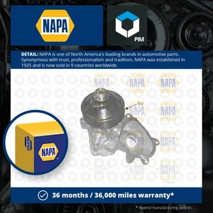 Water Pump fits BMW 330D E46 3.0D 99 to 03 Coolant NAPA 11512354057 11517786192 - Picture 1 of 2