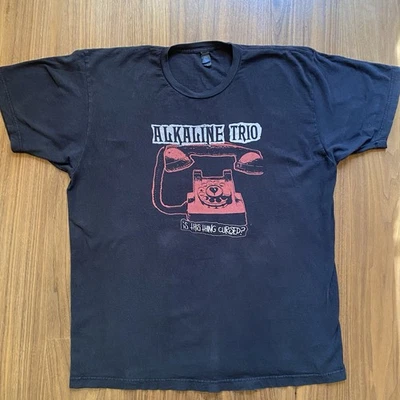 Trío alcalino ¿es esta cosa maldita? Camiseta Tour Negra Talla XL Punk Rock Camiseta Foto 1 de 4