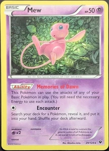 Mew Holo 29/124 Fates Collide Pokemon Card - Picture 1 of 2