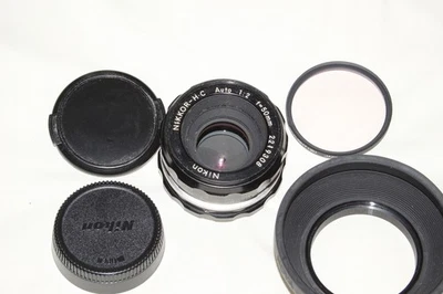 Nikon Nikkor-HC 50mm f2 Pre AI Prime Lens - Image 1 of 4