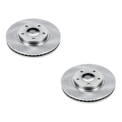 SET-P15JBR1129-2 Powerstop 2-Wheel Set Brake Discs Front for Nissan Quest Q45 - Image 1 of 3