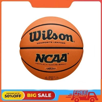 Wilson NCAA Evo NXT Replica Game Basketball, Orange, 29.5" (Size 7)