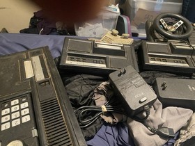 ColecoVision Console Lot w/ Controllers & Power Adapters Untested..