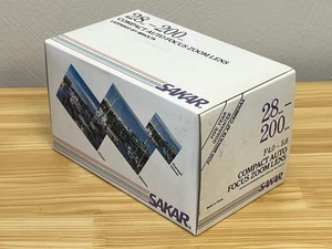 SAKAR Zoom Lens AF 28-200mm 1:4-5.6 Sony Minolta A Mount Japan MINT *NIB* - Picture 1 of 7