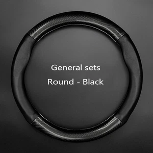 15" Steering Wheel Cover Genuine Leather for Mercedes-Benz GLA GLB GLC GLE - Picture 1 of 3