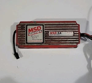 MSD Ignition 6A Multiple Spark Discharge Ignition Box 6200 - Untested - Foto 1 di 6