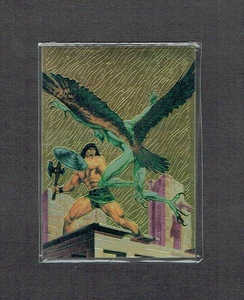 Conan Collector Cards PROMO Card Chromium Gold Etched Foil Card 1993 - Picture 1 of 2