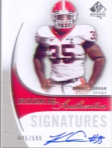 rennie curran rookie rc auto autograph georgia uga spa college #/599 - Picture 1 of 1