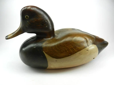 Señuelo de madera tallada Tom Taber raro Estate Find años 80 firmado por pato - ¡Excelente!! Foto 1 de 4