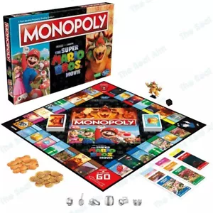 Monopoly Super Mario Movie Gioco da Tavolo per Famiglia, Età 8+ - Foto 1 di 7