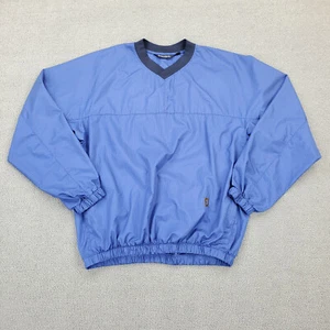 Footjoy Windshirt Men's Medium Lighweight Golf Windbreaker Long Sleeve Blue - Picture 1 of 12