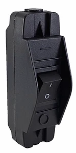 Schnurschalter, Gehäuse mit auswechselbarem Wipp-Taster 16A 250V rastet nicht - Bild 1 von 10