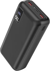 Power Bank 50000mAh 22,5 W schnelles Laden tragbares Ladegerät USB-C Schnellladen - Bild 1 von 7
