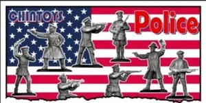 CHINTOYS CHT032 POLICE 8 FIGURES (COLORS VARY) - Picture 1 of 1
