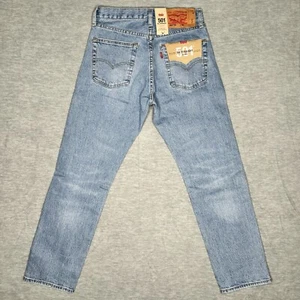 Levi's 501 93 Straight Cropped Jeans Women 28 X 27  Button Fly Levi RARE! NWT - Picture 1 of 14