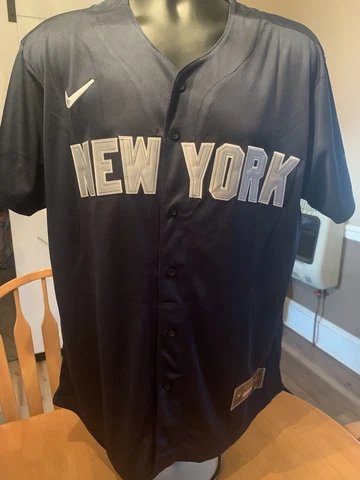 Aaron Judge New York Yankees Jersey #99 Mens Large Navy Blue Jersey Rep Cover