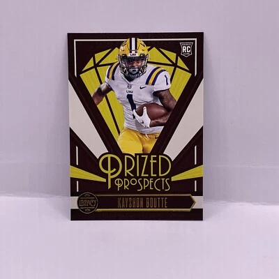 2023 Panini Legacy Football #PP-14 Kayshon Boutte Prized Prospects RC  - Image 1 of 2