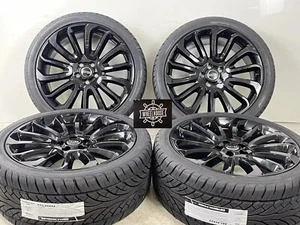 22" RANGE ROVER AUTOBIOGRAPHY WHEELS RIMS TIRES HSE SPORT 5x120 LAND ROVER - Picture 1 of 7